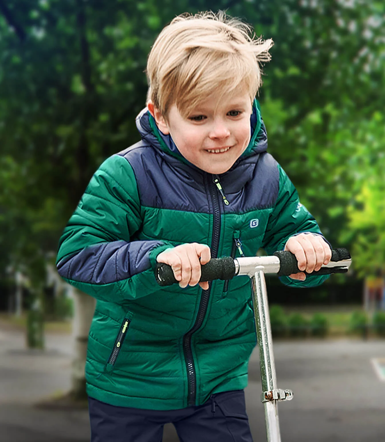 Canyon Boys Lightweight Quilted Jacket - Image 39