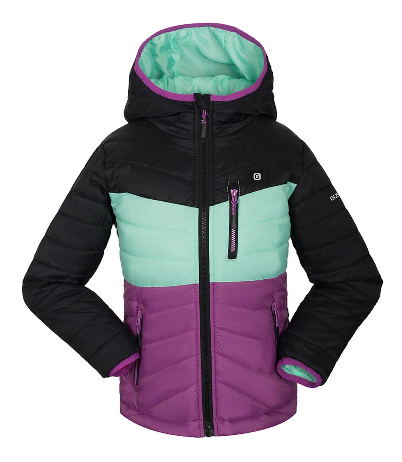 Sabine Girls Lightweight Quilted Jacket - Image 20