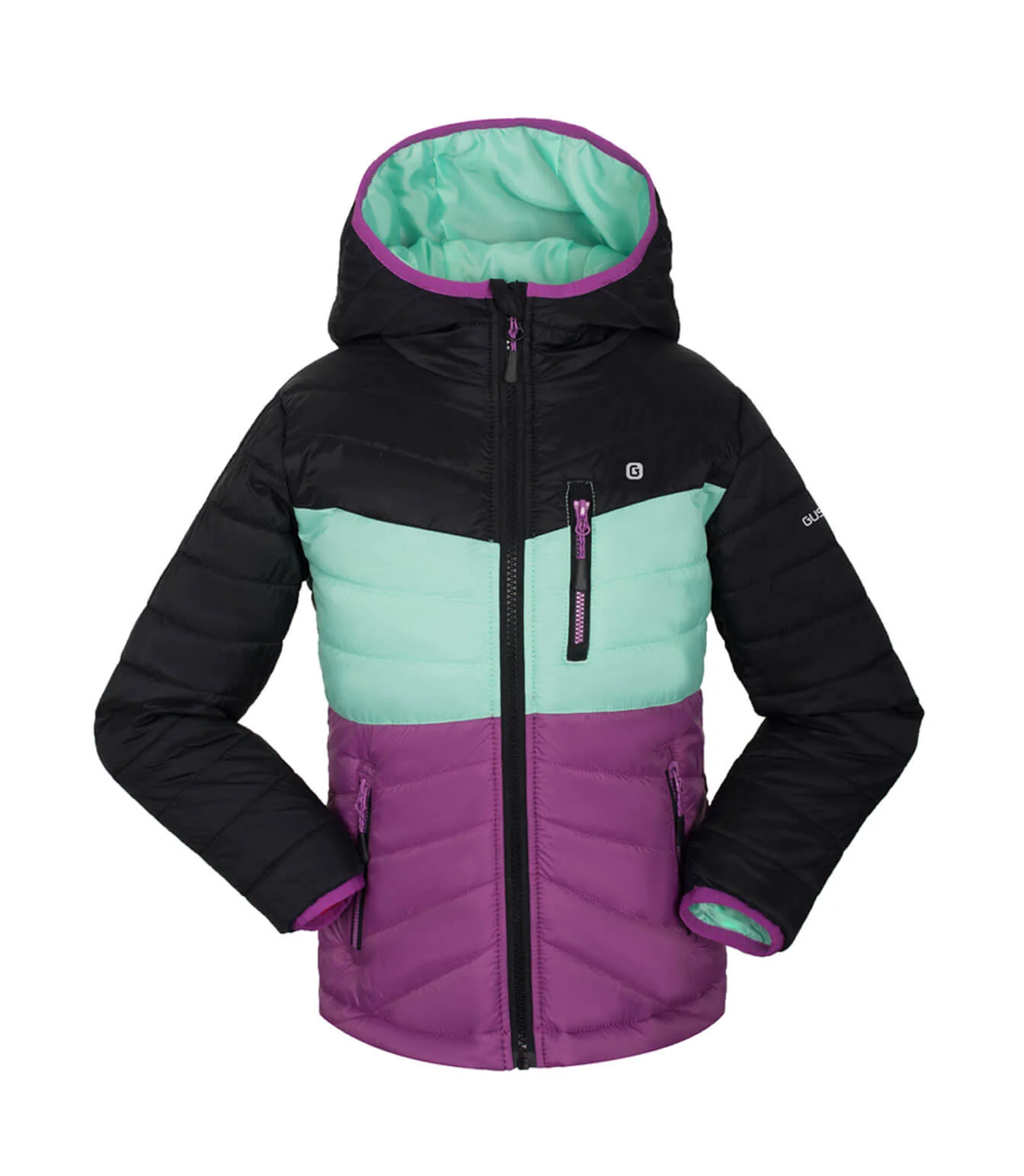 Sabine Girls Lightweight Quilted Jacket - Image 28